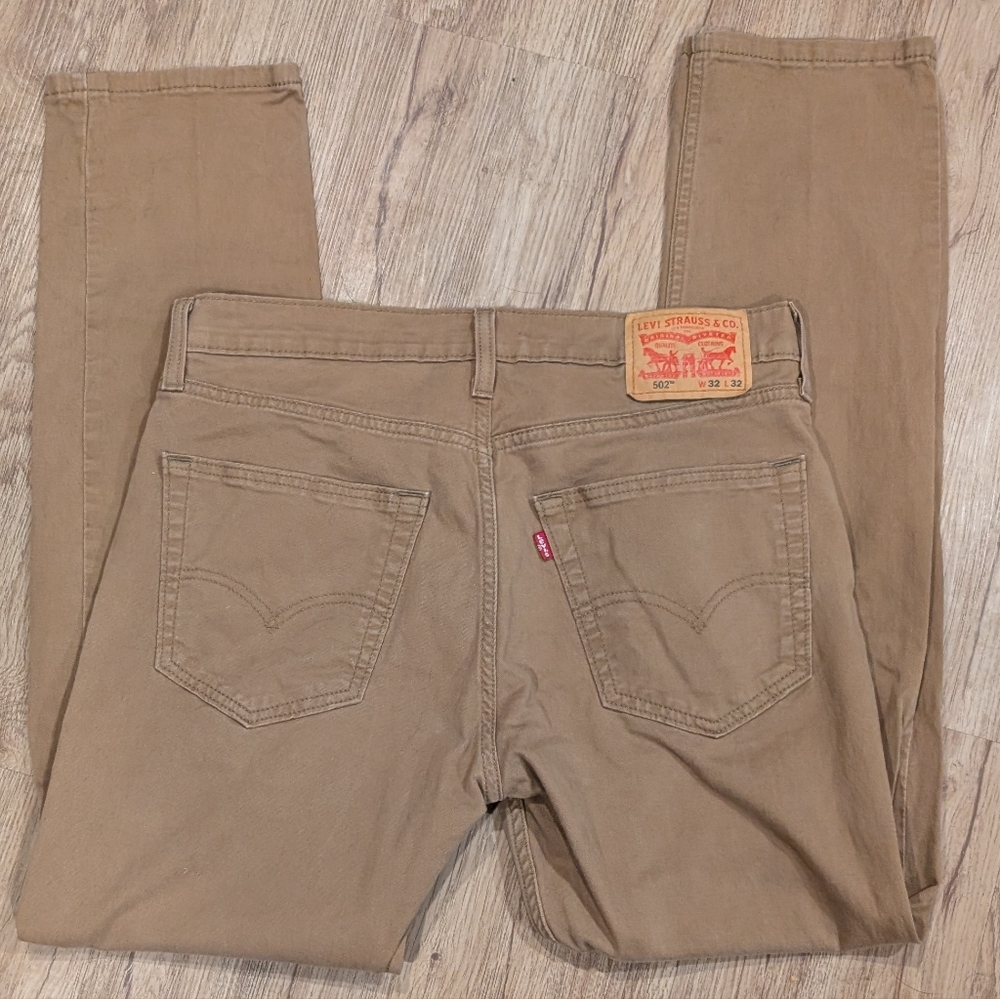 Levi's 502 Men's Tan /Khaki Jeans